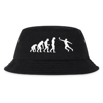 Geschenkidee für einen Faustball-Fan mit Teamspiel - Kinder Bucket Hat - Schwarz - Vorne