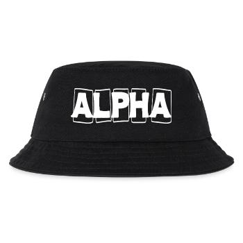 Mot en gras Alpha - Bob Enfant - noir - Devant