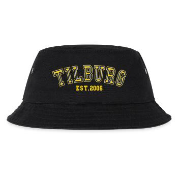 Tilburg gegründet 2006 - Kinder Bucket Hat - Schwarz - Vorne