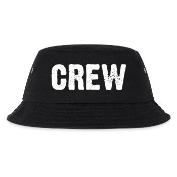 Crew verzweifelte Nachricht - Kinder Bucket Hat - Schwarz - Vorne