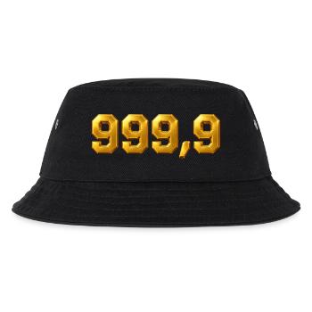 Or fin 999,9 - Bob Enfant - noir - Devant