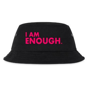 I am enough - Kids’ Bucket Hat - black - Front