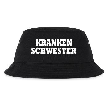krankenschwester - Kinder Bucket Hat - Schwarz - Vorne
