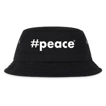 Peace - Kids’ Bucket Hat - black - Front