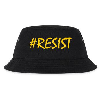 Resist - Kids’ Bucket Hat - black - Front