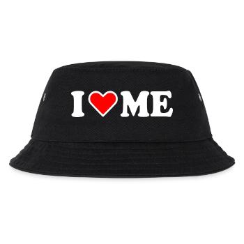 I love me - Kinder Bucket Hat - Schwarz - Vorne