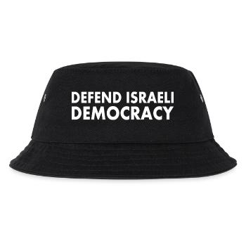 Defend israeli democracy - Kids’ Bucket Hat - black - Front
