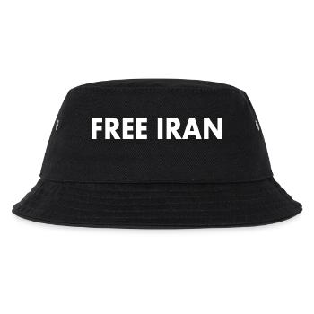 Free iran - Kids’ Bucket Hat - black - Front