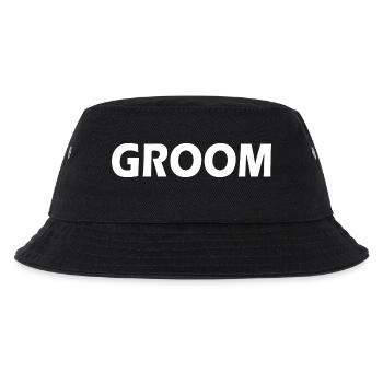 Groom - Kids’ Bucket Hat - black - Front
