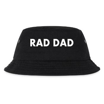 Rad dad - Kinder Bucket Hat - Schwarz - Vorne