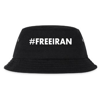 Free iran - Kids’ Bucket Hat - black - Front