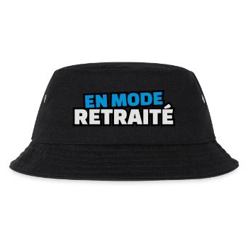 en mode retraité - Bob Enfant - noir - Devant