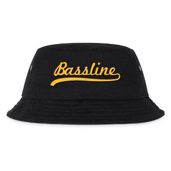 Bassline / Dubstep / Techno / Bass - Kids’ Bucket Hat - black - Front