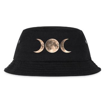 Wicca Lune - triple - symbole de la déesse - Bob Enfant - noir - Devant