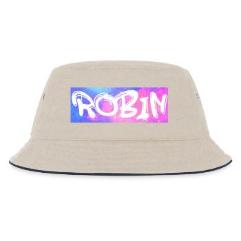 Robin Nom cadeau idée de cadeau galaxie - Bob Enfant - blanc cassé/bleu marine - Devant