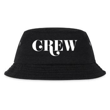 Crew - Kinder Bucket Hat - Schwarz - Vorne