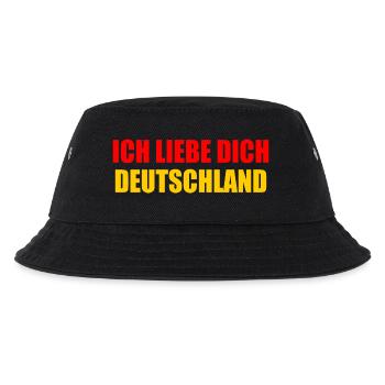 I love you Germany - Kids’ Bucket Hat - black - Front