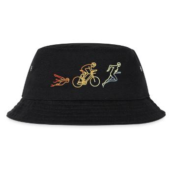 Triathlète Style Vintage - Bob Enfant - noir - Devant