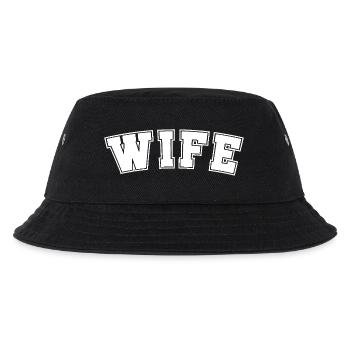 Wife - Kids’ Bucket Hat - black - Front