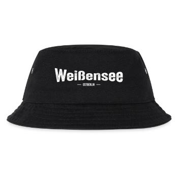 Weissensee Ostberlin - Kinder Bucket Hat - Schwarz - Vorne