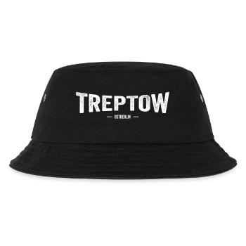 Treptow Ostberlin - Kinder Bucket Hat - Schwarz - Vorne