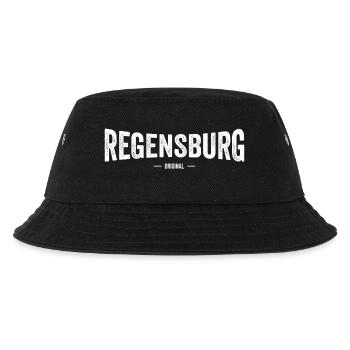 Regensburg Original - Kinder Bucket Hat - Schwarz - Vorne