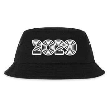 Geboren 2029 - Kinder Bucket Hat - Schwarz - Vorne