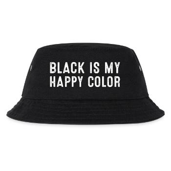 Le noir est ma déclaration de couleur heureuse pour les âmes audacieuses - Bob Enfant - noir - Devant
