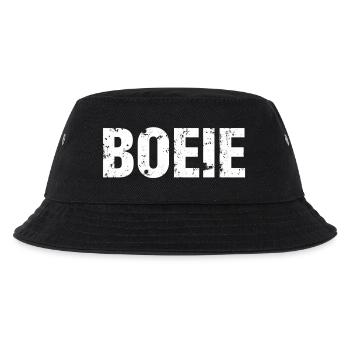 Buhruf. Antwerpen Dialekt Hemden - Kinder Bucket Hat - Schwarz - Vorne