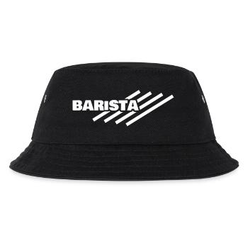 Barista als Arbeitsplatz - Kinder Bucket Hat - Schwarz - Vorne