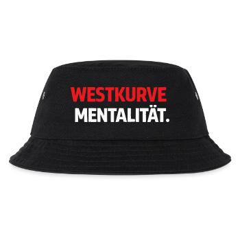 West Curve Mentality Shirt - Kids’ Bucket Hat - black - Front