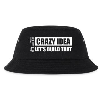 Let's build that Car lover car guy mechanic - Kinder Bucket Hat - Schwarz - Vorne