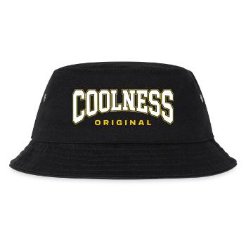 Coolness Original - Kinder Bucket Hat - Schwarz - Vorne