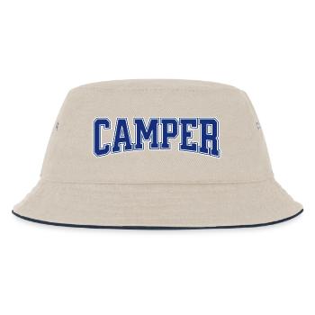 Camping-car - Bob Enfant - blanc cassé/bleu marine - Devant