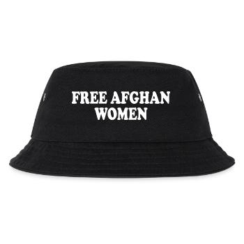 Free afghan women - Kinder Bucket Hat - Schwarz - Vorne