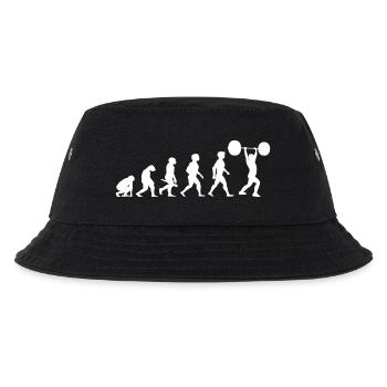 Evolution Weightlifting Weightlifting Bodybuilding - Kids’ Bucket Hat - black - Front