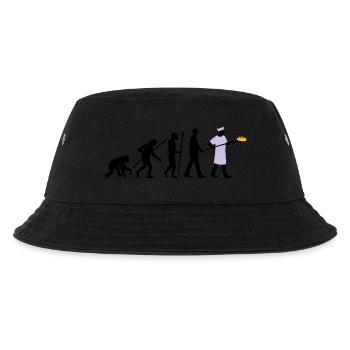 evolution_backer_122013_b_3c - Kinder Bucket Hat - Schwarz - Vorne