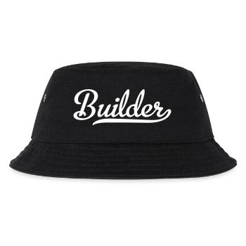 Construction worker - Kids’ Bucket Hat - black - Front