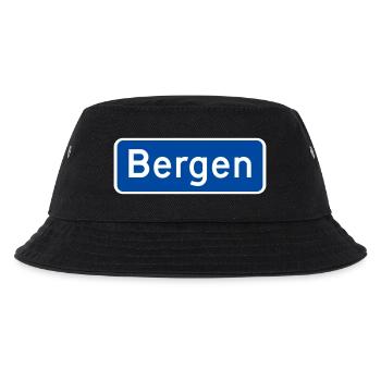 Bergen - Kids’ Bucket Hat - black - Front