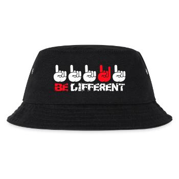 Be Different Heavy Metal Hard Rock Cool Gestes de la main - Bob Enfant - noir - Devant