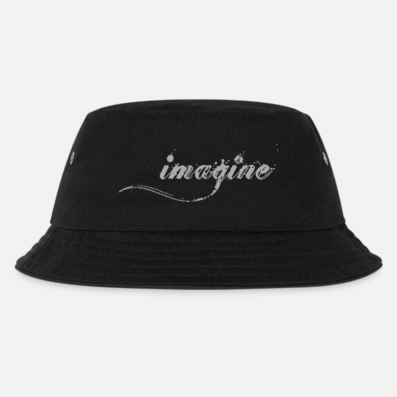 imagine  - Kinder Bucket Hat - Schwarz