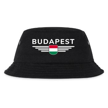 T-shirt Budapest pour les supporters hongrois - Bob Enfant - noir - Devant