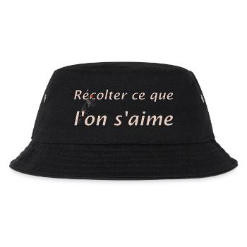 Récolter l'amour - Bob Enfant - noir - Devant