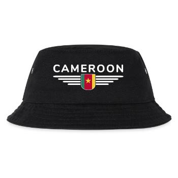 Kamerun Design – Stolz und Vielfalt - Kinder Bucket Hat - Schwarz - Vorne