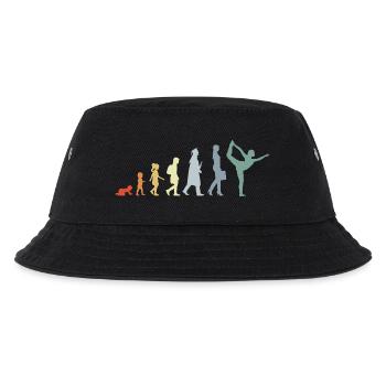 Entwicklung zur Yogalehrerin - Kinder Bucket Hat - Schwarz - Vorne