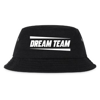 Dream Team Mannschaft - Kinder Bucket Hat - Schwarz - Vorne
