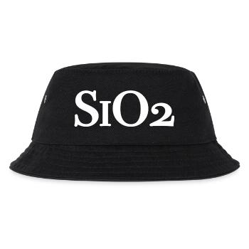 SiO2 - Formule chimique de quartz Dioxyde de silicium - Bob Enfant - noir - Devant