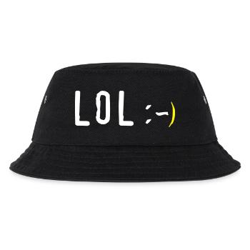 LOL - Kinder Bucket Hat - Schwarz - Vorne