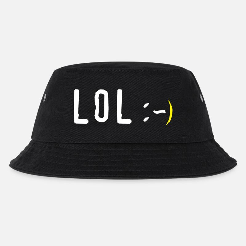 LOL - Kinder Bucket Hat - Schwarz
