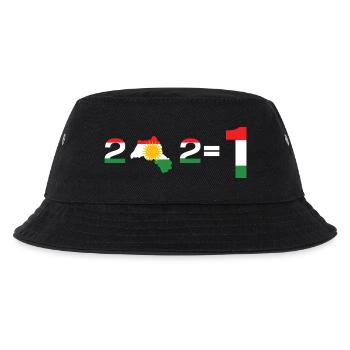 Kurdistan 2+2= 1 - Kids’ Bucket Hat - black - Front